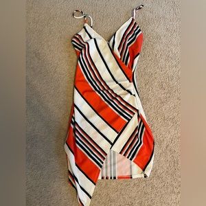 Mini spaghetti dress